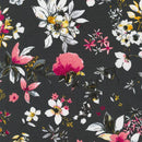 RK Rosette SRKM-21282-184 Charcoal - Cotton Fabric