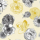 RK Rosette SRKM-21283-14 Natural - Cotton Fabric