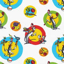 RK Seuss Chef ADE-20393-1 WHITE - Cotton Fabric