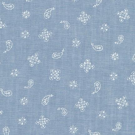 RK Sevenberry: Classiques Chambray SB-4102D2-22 Denim - Cotton Fabric