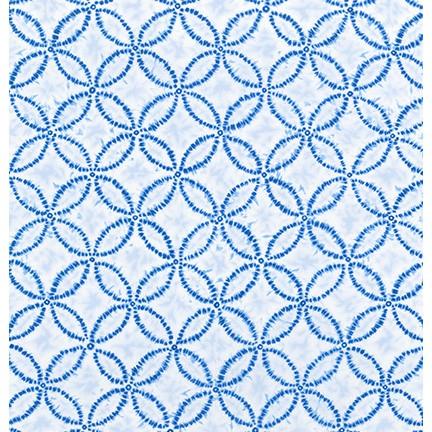 RK Shibori Blues SB-850257D2-3 - Cotton Fabric