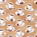 RK Sweet Tooth SRKD-21713-172 Cocoa - Cotton Fabric