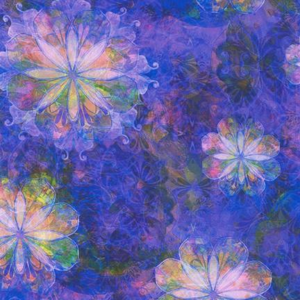 RK Venice 19721-22 Violet - Cotton Fabric