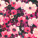 RK Wishwell: Wild Blue - WELD-20244-109 Magenta - Cotton Fabric