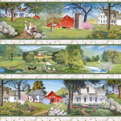 SSI Summerwind Farm 68769-734S - Cotton Fabric