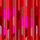 STUDIO E All Lined Up 5375-85 Red - Cotton Fabric