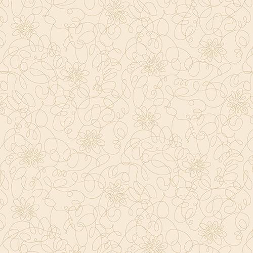 STUDIO E Cream & Sugar X 6106-44 Beige - Cotton Fabric