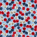 STUDIO E Furry Dice 5338-78 - Cotton Fabric