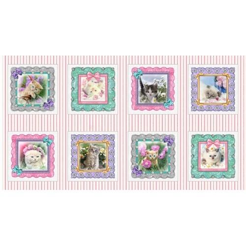 STUDIO E Kitty Glitter 4336-22 - Cotton Fabric