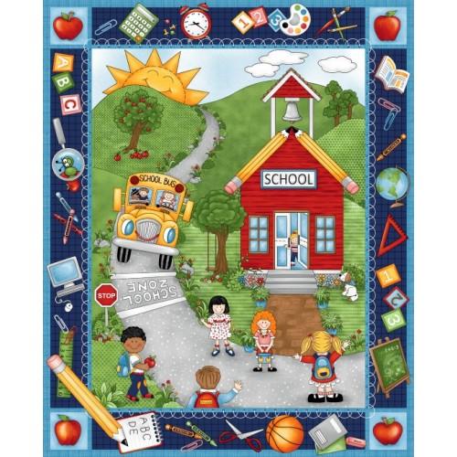 STUDIO E School Zone E-4130P-77 - Cotton Fabric