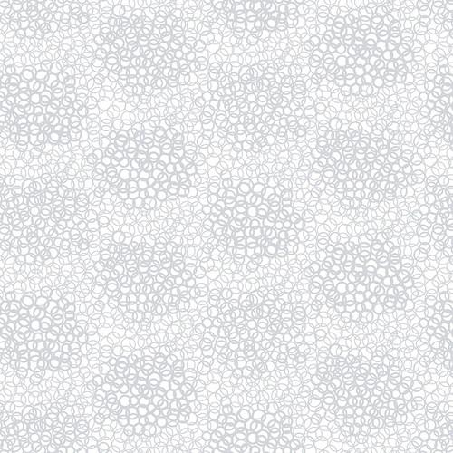 STUDIO E Touch of White 108" - 6881-01W White on White - Cotton Fabric