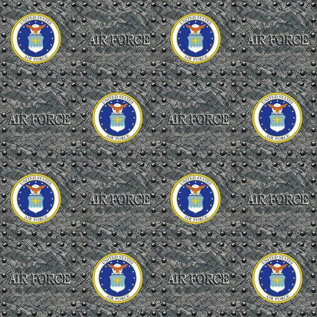 SYK Military Airforce - 1554AF Grate - Cotton Fabric