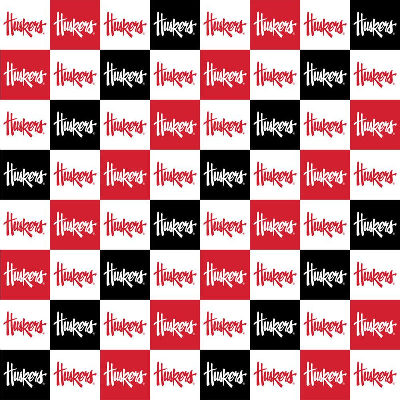 SYK NCAA Nebraska Team Fabrics NE1158 - Cotton Fabric