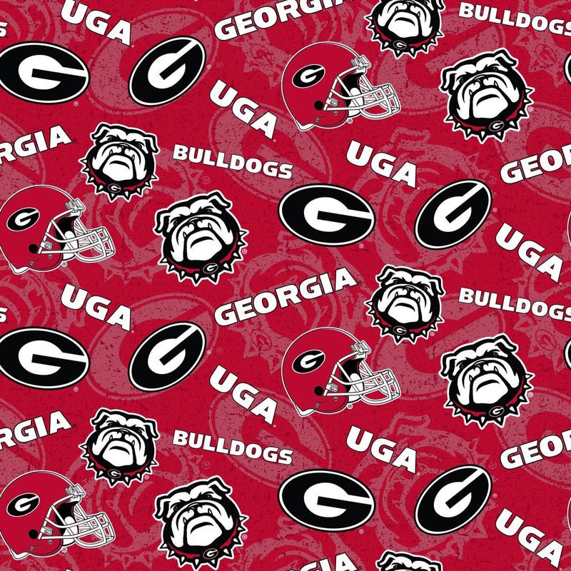 SYK NCAA University Of Georgia - GA1178 - Cotton Fabric