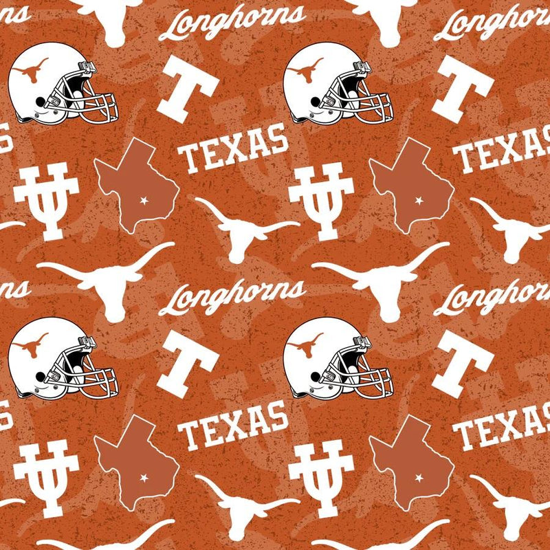 SYK NCAA University Of Texas - TX1178 - Cotton Fabric