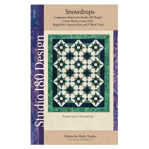 CHK Snowdrops Quilt Pattern - UDTP077
