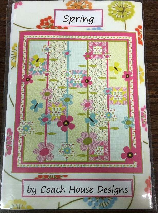 Spring Quilt Pattern - CHD-1306