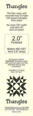 THNG Thangles Template 2" Finished - 02.00