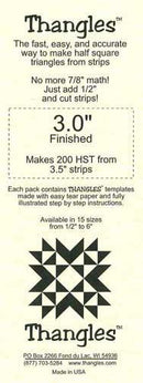 THNG Thangles Template 3" Finished - 03.00