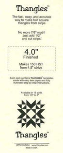 THNG Thangles Template 4" Finished - 04.00