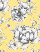 TT Buttercup C1121-YELLOW - Cotton Fabric
