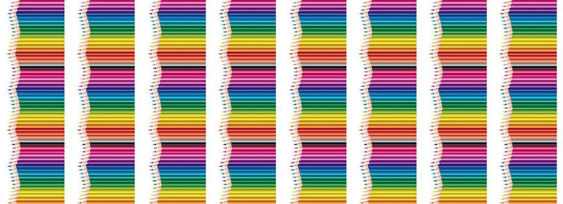 TT Color Theory Multi Pencil Stripe - CD2612-MULTI - Cotton Fabric