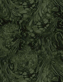 TT Floral Dreams MARBLE-CD8882-MOSS - Cotton Fabric