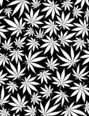 TT Glow in the Dark Cannabis Leaves CG8538-GLOW - Cotton Fabric