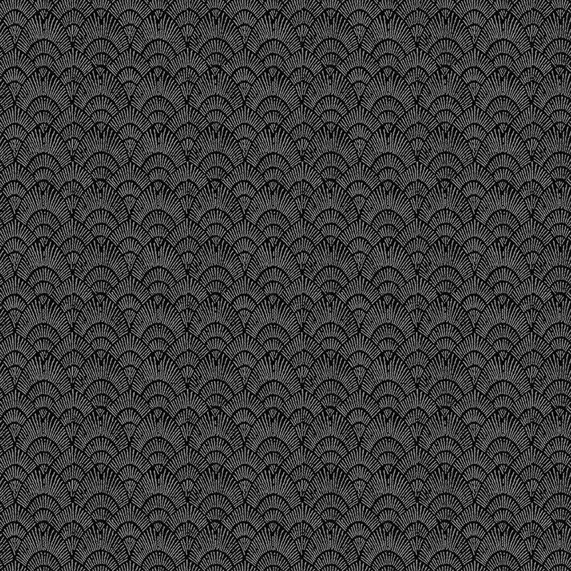 TT Graphite CD1816-BLACK - Cotton Fabric