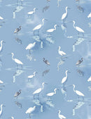TT Ocean Blue CD1304-BLUE - Cotton Fabric