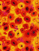 TT Packed Poppies POPPY-CD6768 - Cotton Fabric