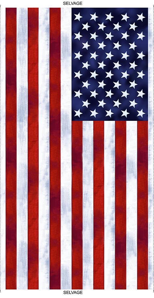 TT Proud To Be An American Panel C1336-USA - Cotton Fabric