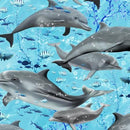 TT Sea, C7957-BLUE - Cotton Fabric