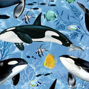 TT Sea C7959-BLUE - Cotton Fabric