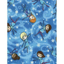 TT Snowy Winter Girls KIDZ-CM3552 - Cotton Fabric