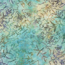 TT Tonga Beach Batiks B7911-CAPRI Static Leaves - Cotton Fabric