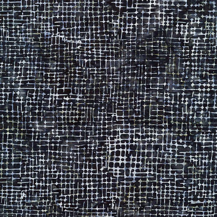 TT Tonga Black Cherry Batiks - B2265-FLINT - Cotton Batik Fabric