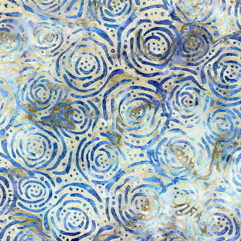 TT Tonga Eclipse Batiks - B6949-PEWTER - Cotton Fabric