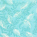 TT Tonga Melonberry Floating Leaves B7052-FIJI Batiks - Quilt Fabric