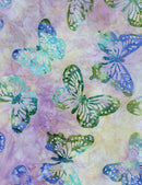 TT Tonga Oasis Batiks B8742-MIST - Cotton Fabric