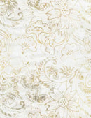 TT Tonga Opal Batiks - B1510-LINEN - Cotton Fabric