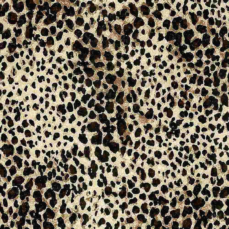 TT Wild at Heart - Leopard Skin CD1632-LEOPARD - Cotton Fabric