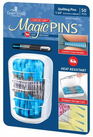 Tailor Mate Magic Pins In Designer Case 50pc - 217153