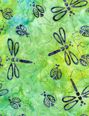 Timeless Treasures Batik Potion - B7907-CITRON - Cotton Fabric