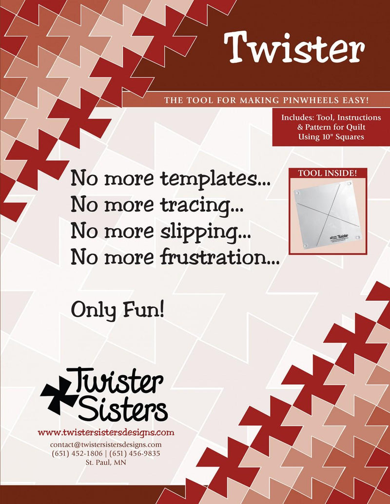 Twister Tool For Making Pinwheels - TWISTER