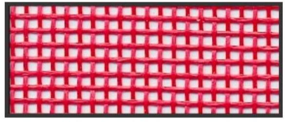 Vinyl Bag Mesh 18x36 Red - VMC-128