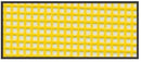 Vinyl Bag Mesh 18x36 Yellow - VMC-74