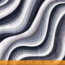 WHM 108" Quilt Back - Terrain Wave 52894DW-3 Air - Cotton Fabric