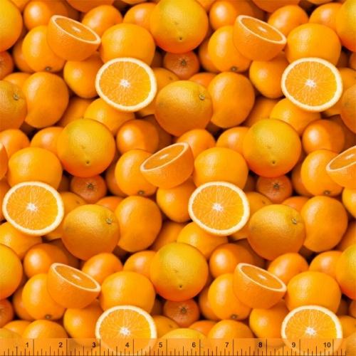 WHM A La Carte 51890D-X Oranges - Novelty Quilt Fabric