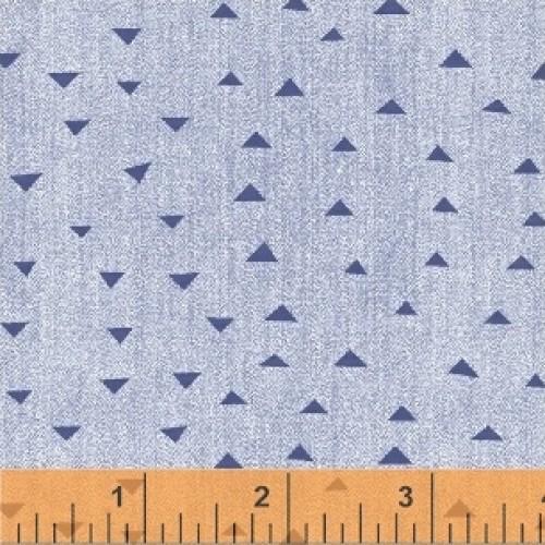 WHM Atlas 42298-1 Blue - Cotton Fabric